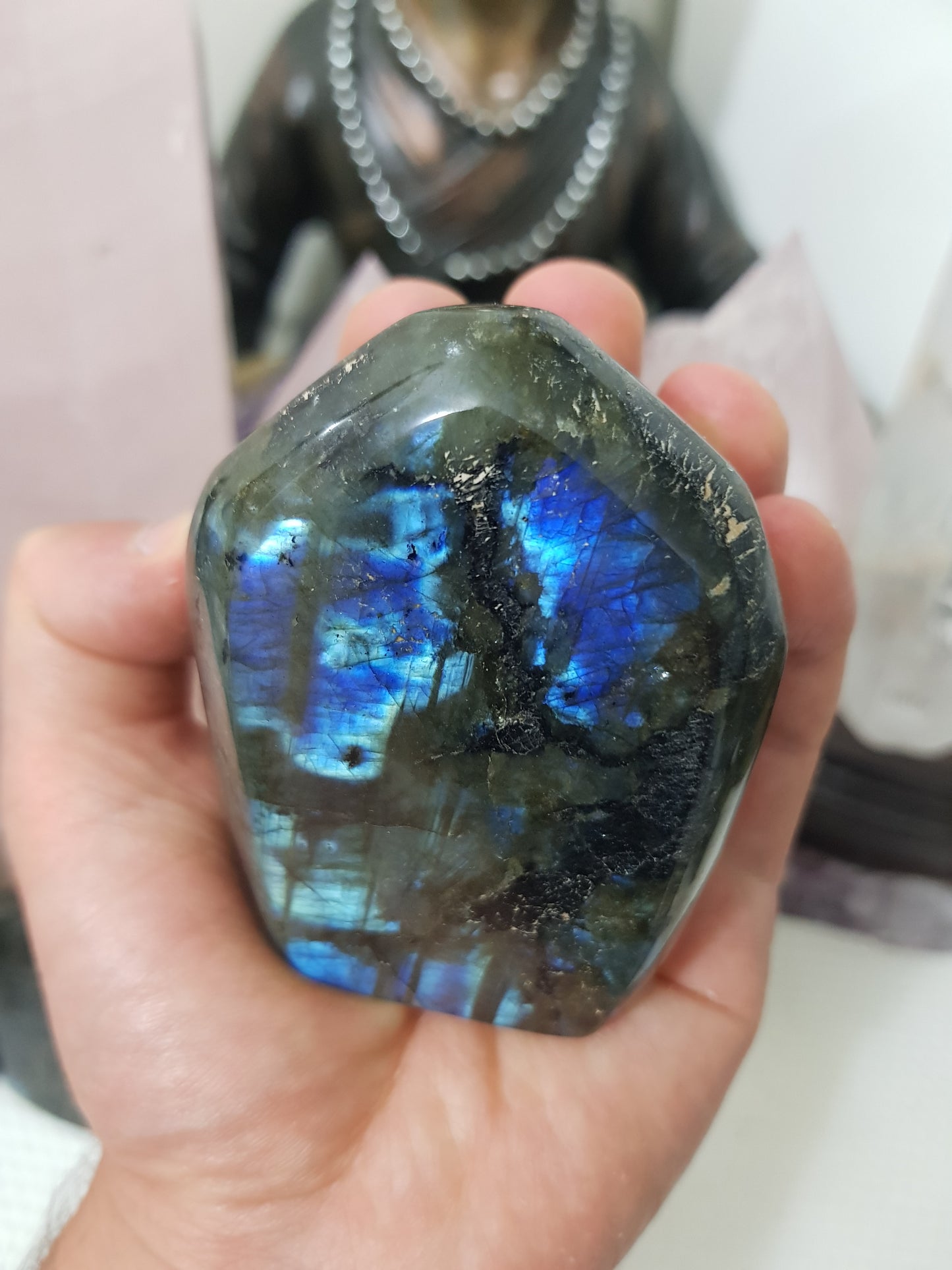 Polished Labradorite Crystal Freeform – LFF33