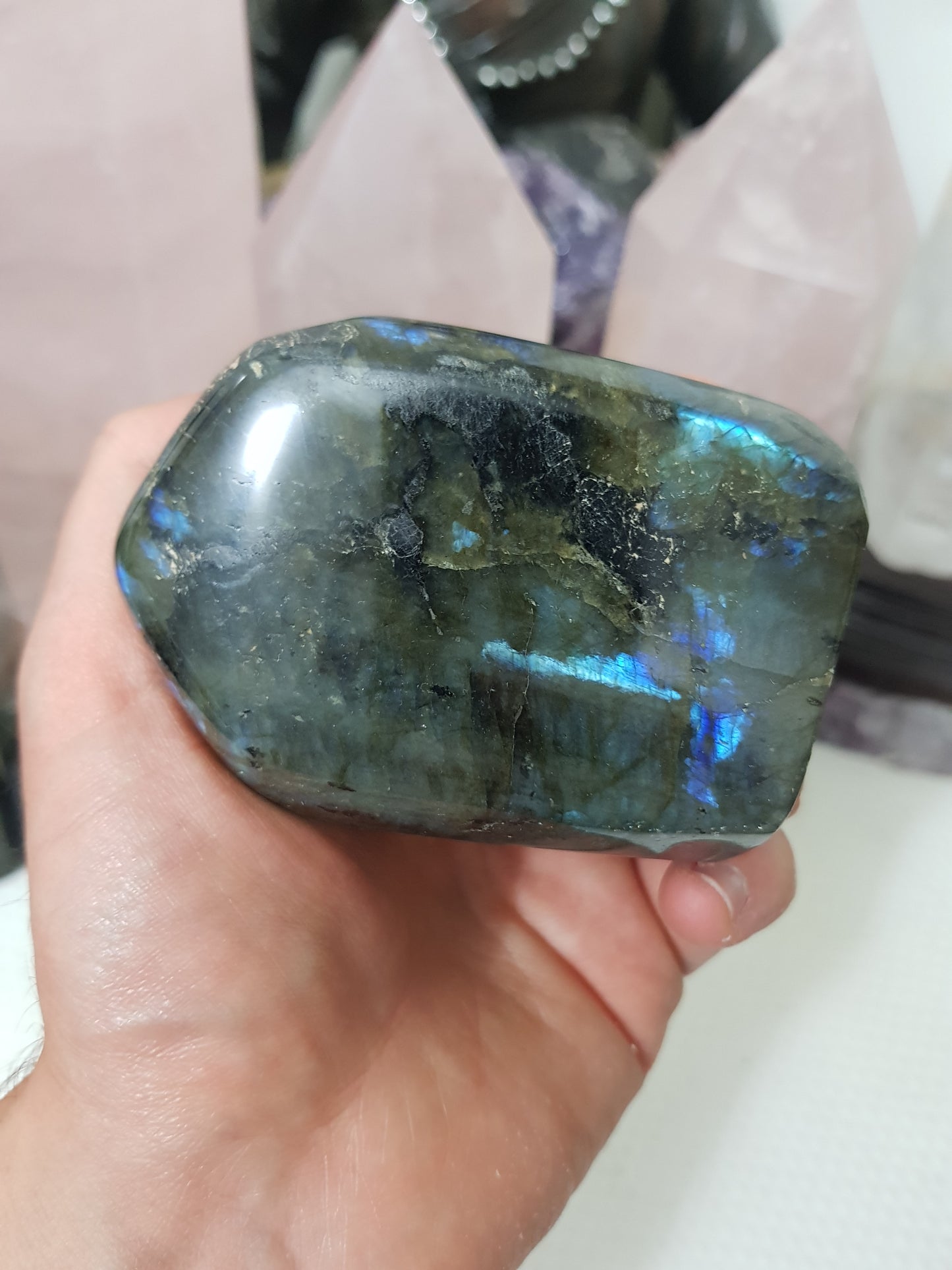Polished Labradorite Crystal Freeform – LFF33