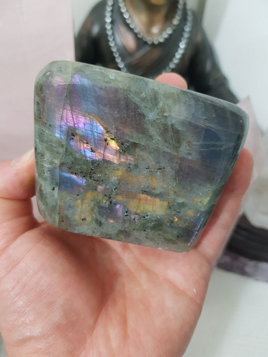 Polished Purple Labradorite Crystal Freeform – LFF34
