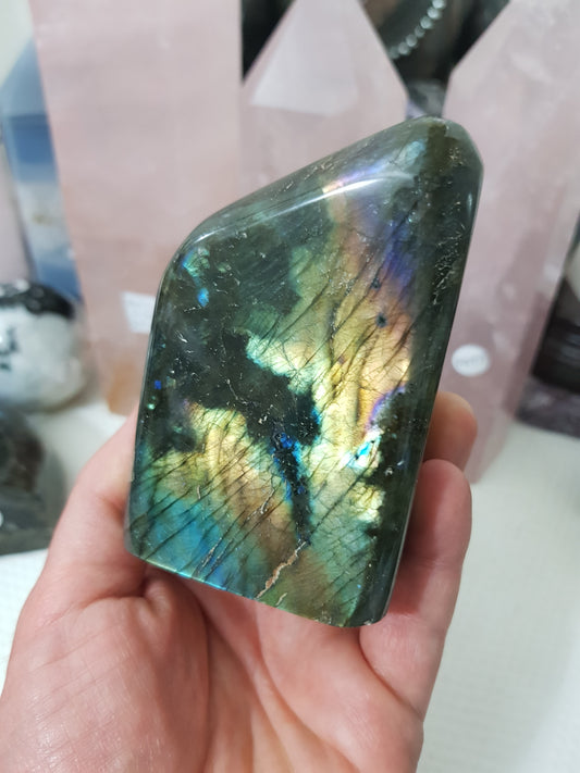 Polished Labradorite Crystal Freeform – LFF35
