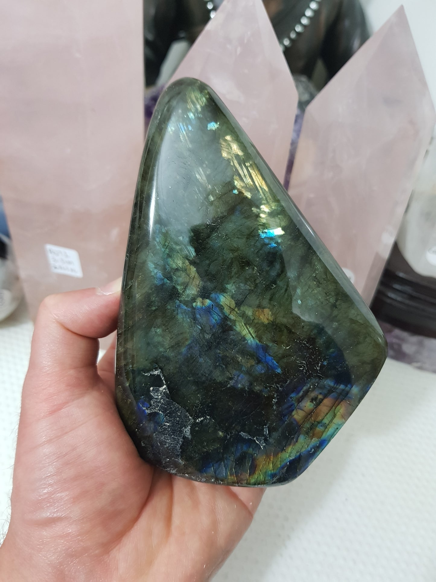 Polished Labradorite Crystal Freeform – LFF41