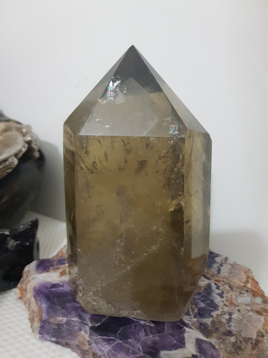 Smoky Quartz Crystal Point - SQP1