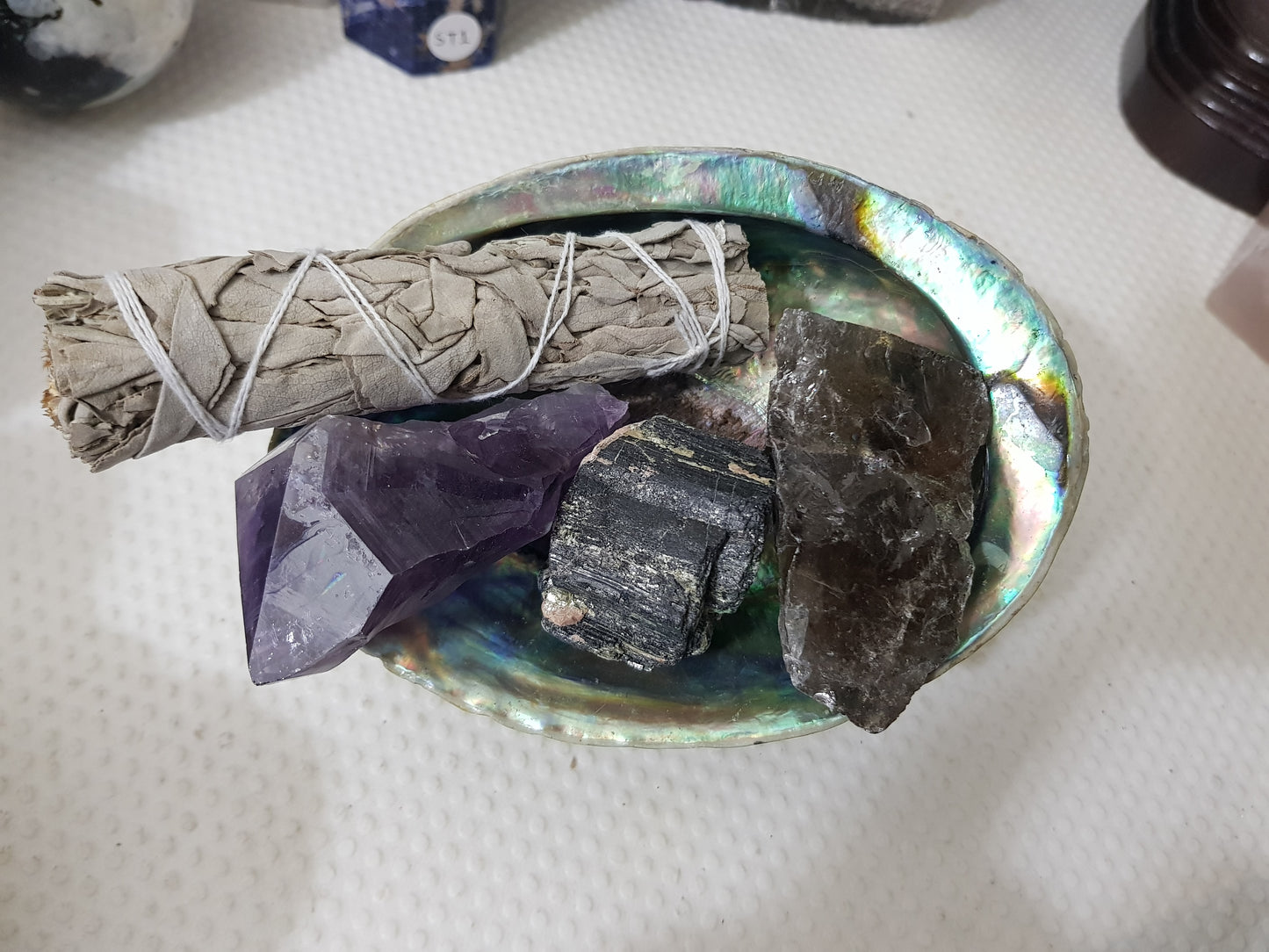 Protection Crystal Smudge Kit