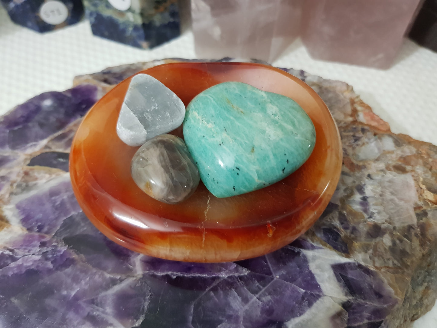 Carnelian Crystal Bowl – CB6