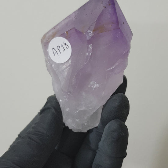 Natural Brazilian Purple Amethyst Crystal Point 9cm