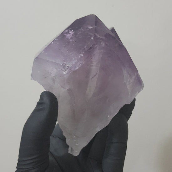 Natural Brazilian Purple Amethyst Crystal Point 10cm